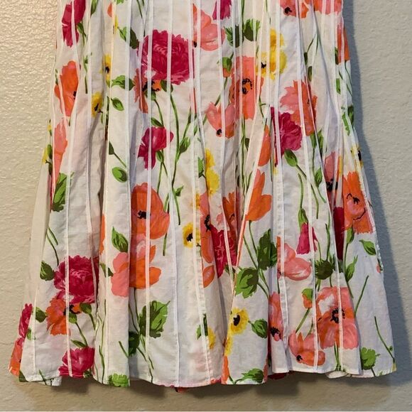 Guess Jeans Sundress Floral Junior’s Sz 3 Multi Color Spaghetti Strap Mini. - Picture 8 of 16